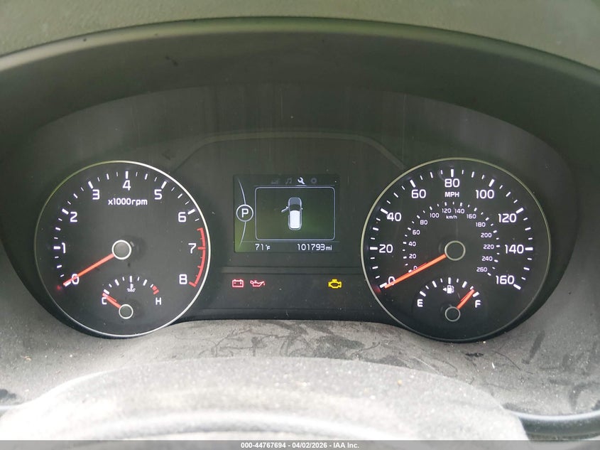 2017 Kia Sportage VIN KNDPM3ACXH7235490 IAAI salvage auction — UNKNOWN, Salvage (Missouri), sold $2,050 on 2026-07-13 (photo 7)