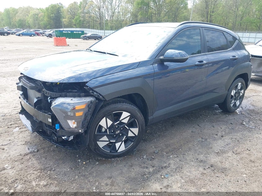 2025 Hyundai Kona VIN KM8HB3AB9SU198177 IAAI salvage auction — RIGHT FRONT, Salvage (Georgia), sold $7,675 on 2026-07-09 (photo 2)