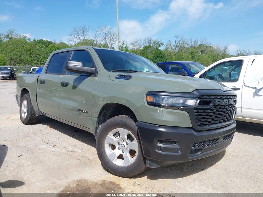 2025 Ram 1500 VIN 1C6RRFGG8SN196415 IAAI salvage auction — SIDE, Salvage Title, sold $11,100 on 2026-07-19 (photo 1)