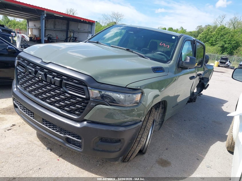2025 Ram 1500 VIN 1C6RRFGG8SN196415 IAAI salvage auction — SIDE, Salvage Title, sold $11,100 on 2026-07-19 (photo 2)