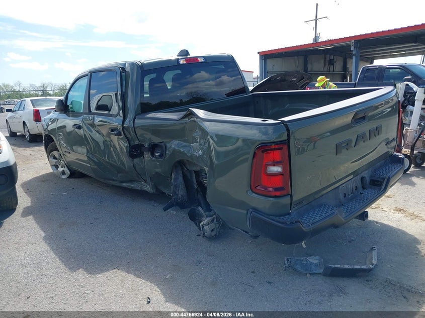 2025 Ram 1500 VIN 1C6RRFGG8SN196415 IAAI salvage auction — SIDE, Salvage Title, sold $11,100 on 2026-07-19 (photo 3)