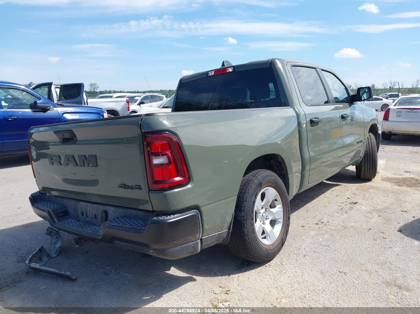 2025 Ram 1500 VIN 1C6RRFGG8SN196415 IAAI salvage auction — SIDE, Salvage Title, sold $11,100 on 2026-07-19 (photo 4)