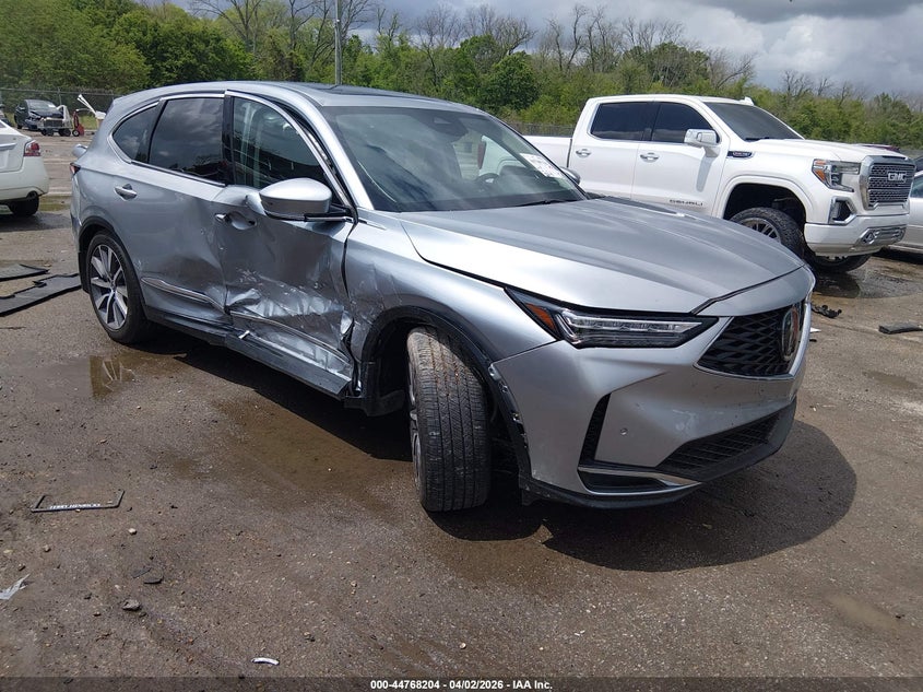 2025 Acura Mdx VIN 5J8YE1H44SL024130 IAAI salvage auction — RIGHT SIDE, Salvage (Louisiana), sold $12,500 on 2026-07-27 (photo 1)