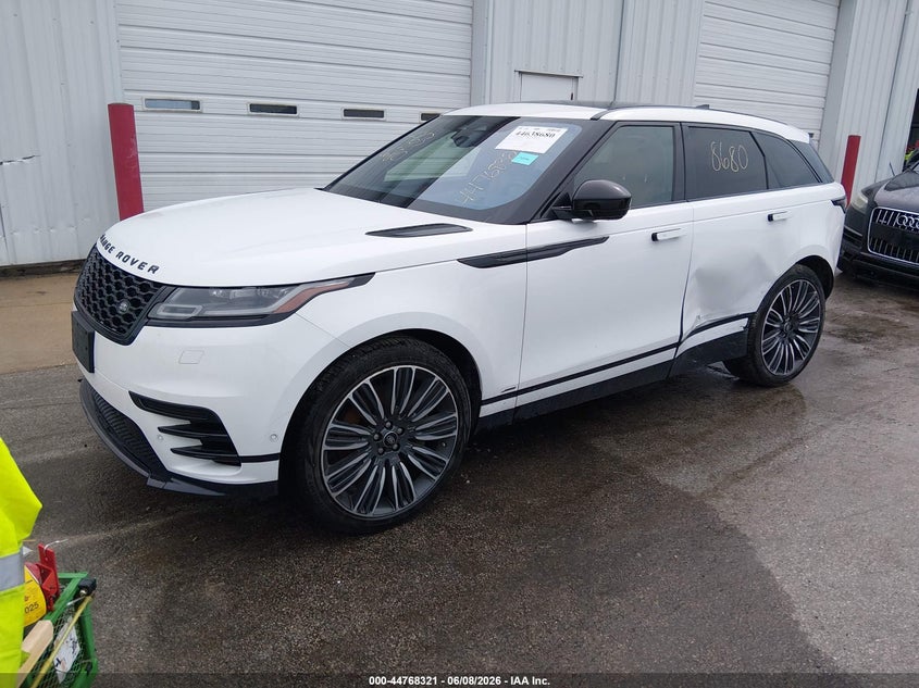 2021 Land rover Range rover velar VIN SALYM2FU3MA306423 IAAI salvage auction — SIDE, Salvage Title, sold $16,250 on 2026-07-14 (photo 2)