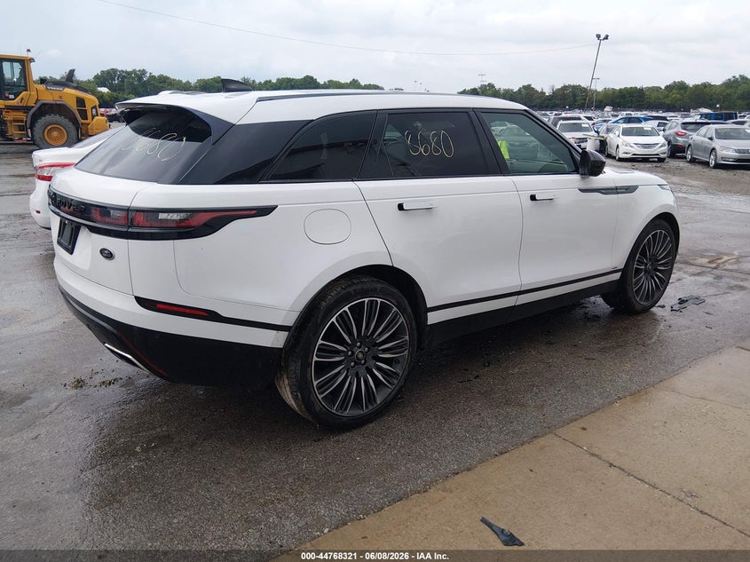 2021 Land rover Range rover velar VIN SALYM2FU3MA306423 IAAI salvage auction — SIDE, Salvage Title, sold $16,250 on 2026-07-14 (photo 4)