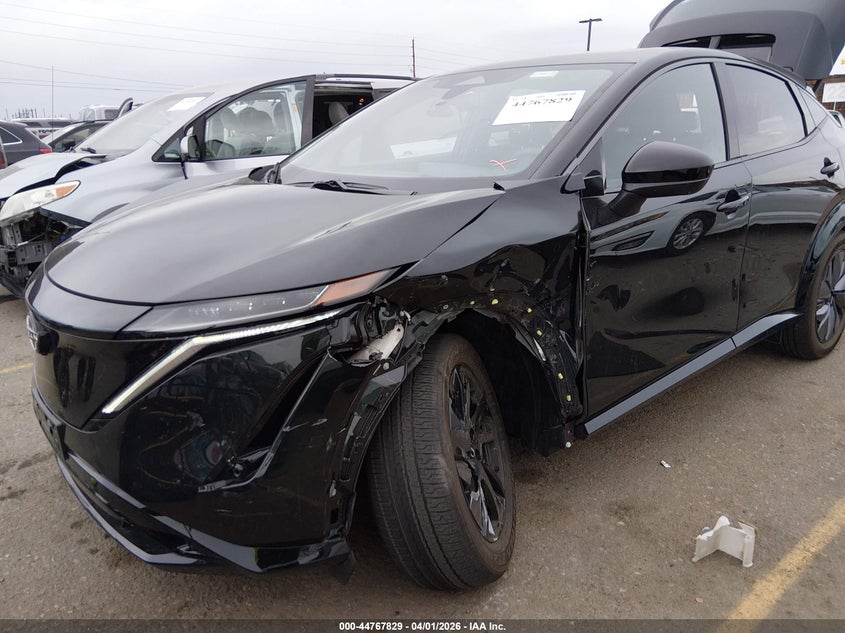 2025 Nissan Ariya VIN JN8DF0BF0SM764237 IAAI salvage auction — LEFT FRONT, Salvage (Colorado), sold $15,050 on 2026-07-09 (photo 6)