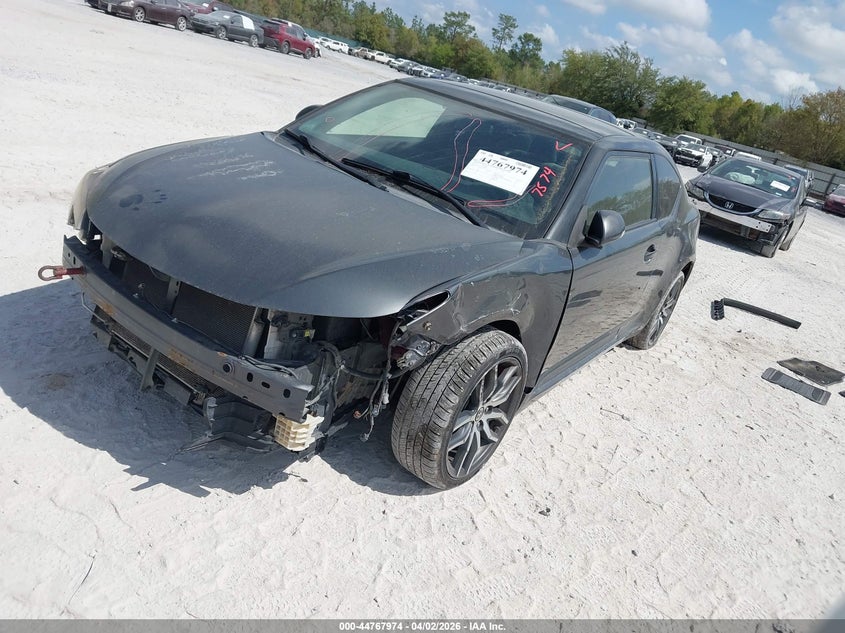 2014 Scion Tc VIN JTKJF5C79E3080373 IAAI salvage auction — FRONT END, Wait Title, sold $975 on 2026-08-01 (photo 2)