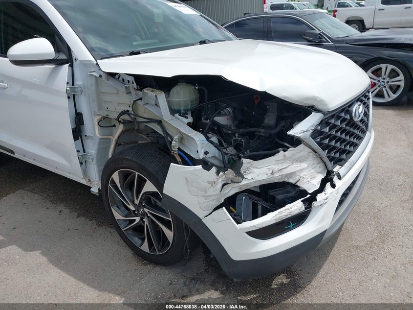 2021 Hyundai Tucson VIN KM8J33AL3MU318520 IAAI salvage auction — RIGHT FRONT, Wait Title, sold $3,450 on 2026-07-16 (photo 6)