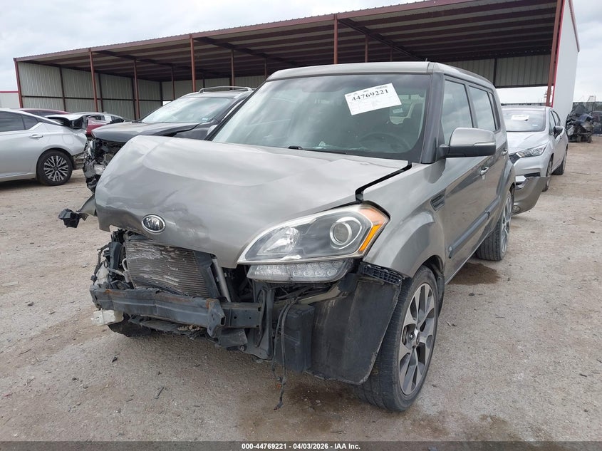 2012 Kia Soul VIN KNDJT2A69C7450820 IAAI salvage auction — FRONT END, Salvage (Texas), sold $350 on 2026-07-21 (photo 2)