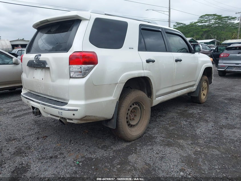 2013 Toyota 4runner VIN JTEBU5JR6D5140565 IAAI salvage auction — SIDE, Clear (Hawaii), sold $3,675 on 2026-07-14 (photo 4)