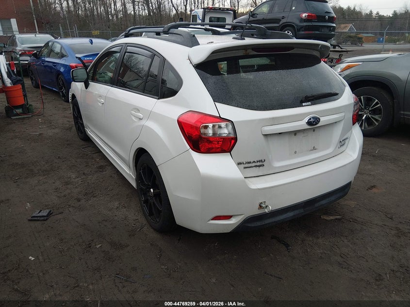 2013 Subaru Impreza VIN JF1GPAU63D2807157 IAAI salvage auction — FRONT END, Salvage (Texas), sold $375 on 2026-07-28 (photo 3)