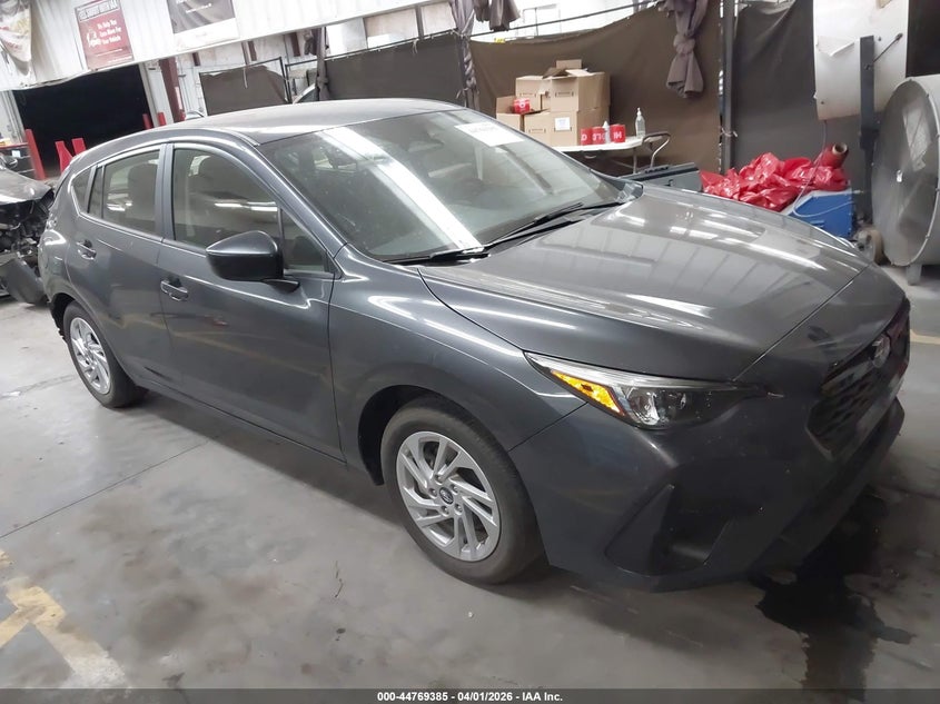 2024 Subaru Impreza VIN JF1GUABCXR8284936 IAAI salvage auction — REAR END, Wait Title, sold $5,450 on 2026-07-21 (photo 1)