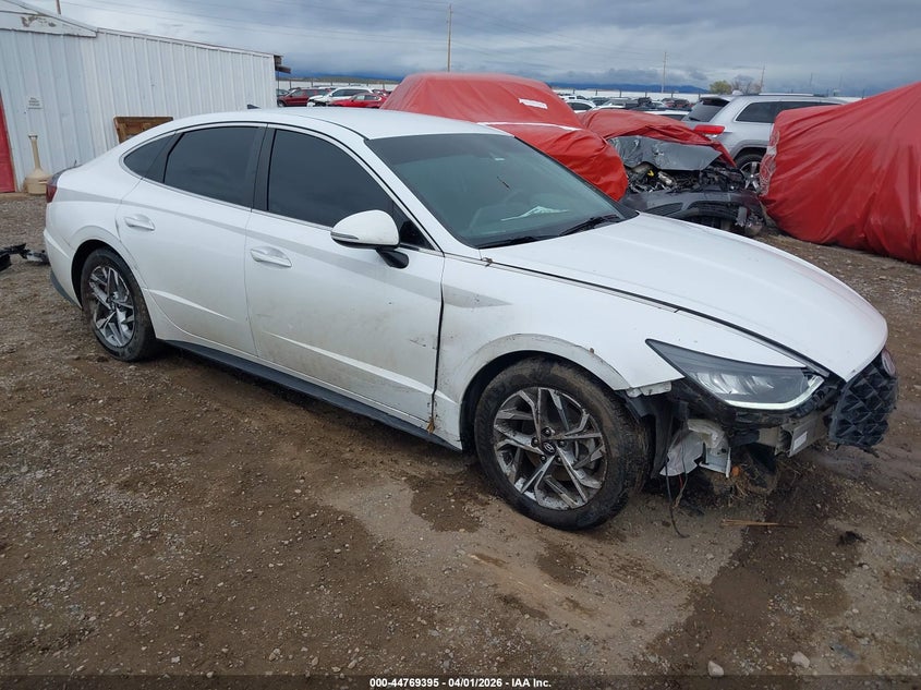 2020 Hyundai Sonata VIN 5NPEF4JA4LH034730 IAAI salvage auction — FRONT END, Salvage (Colorado), sold $2,350 on 2026-07-22 (photo 1)
