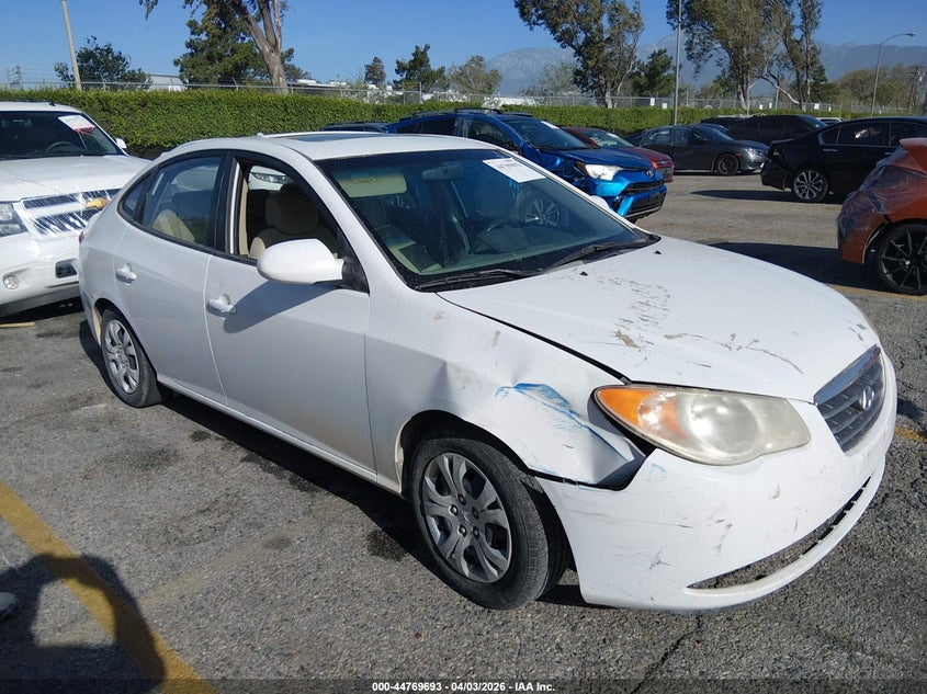 2009 Hyundai Elantra VIN KMHDU46D69U738006 IAAI salvage auction — FRONT END, Salvage (California), sold $925 on 2026-07-07 (photo 1)