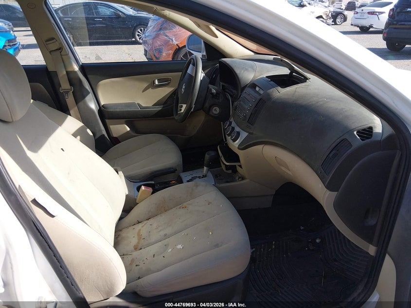 2009 Hyundai Elantra VIN KMHDU46D69U738006 IAAI salvage auction — FRONT END, Salvage (California), sold $925 on 2026-07-07 (photo 5)