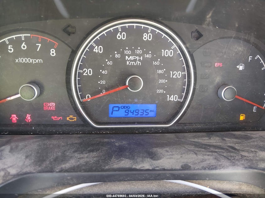 2009 Hyundai Elantra VIN KMHDU46D69U738006 IAAI salvage auction — FRONT END, Salvage (California), sold $925 on 2026-07-07 (photo 7)