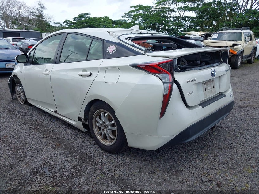 2017 Toyota Prius VIN JTDKBRFU8H3551661 IAAI salvage auction — UNDERCARRIAGE, Salvage (Hawaii), sold $450 on 2026-07-21 (photo 3)