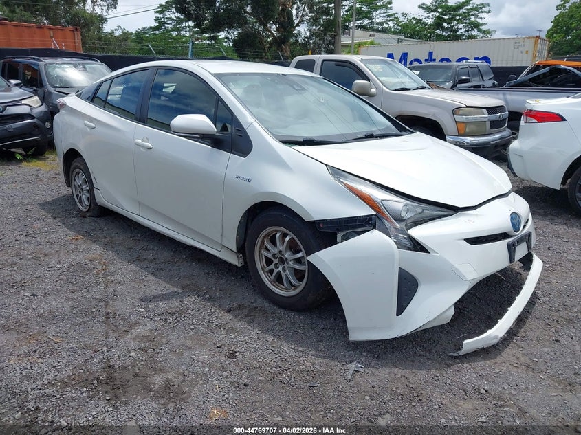 2017 Toyota Prius VIN JTDKBRFU8H3551661 IAAI salvage auction — UNDERCARRIAGE, Salvage (Hawaii), sold $450 on 2026-07-21 (photo 1)
