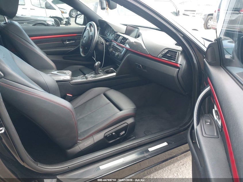 2015 BMW 4er VIN WBA3N7C56FK223460 IAAI salvage auction — LEFT FRONT, Salvage (California), sold $3,500 on 2026-08-12 (photo 5)