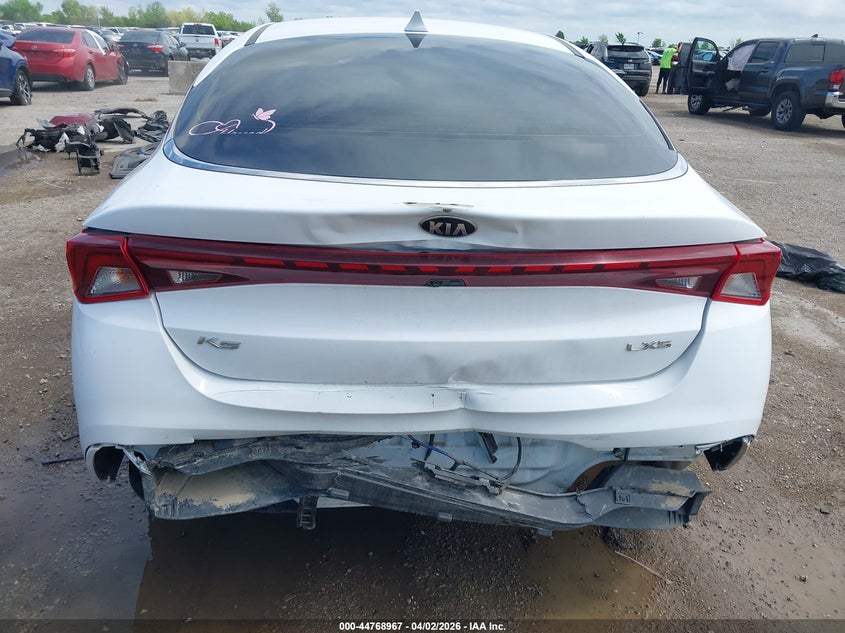 2021 Kia K5 VIN 5XXG14J28MG042696 IAAI salvage auction — REAR END, Original (Texas), sold $4,100 on 2026-07-22 (photo 6)