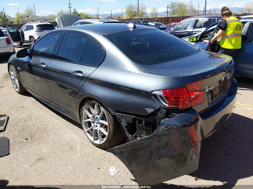 2016 BMW 5er VIN WBA5B3C50GG253553 IAAI salvage auction — LEFT REAR, Salvage (Colorado), sold $6,150 on 2026-07-14 (photo 3)