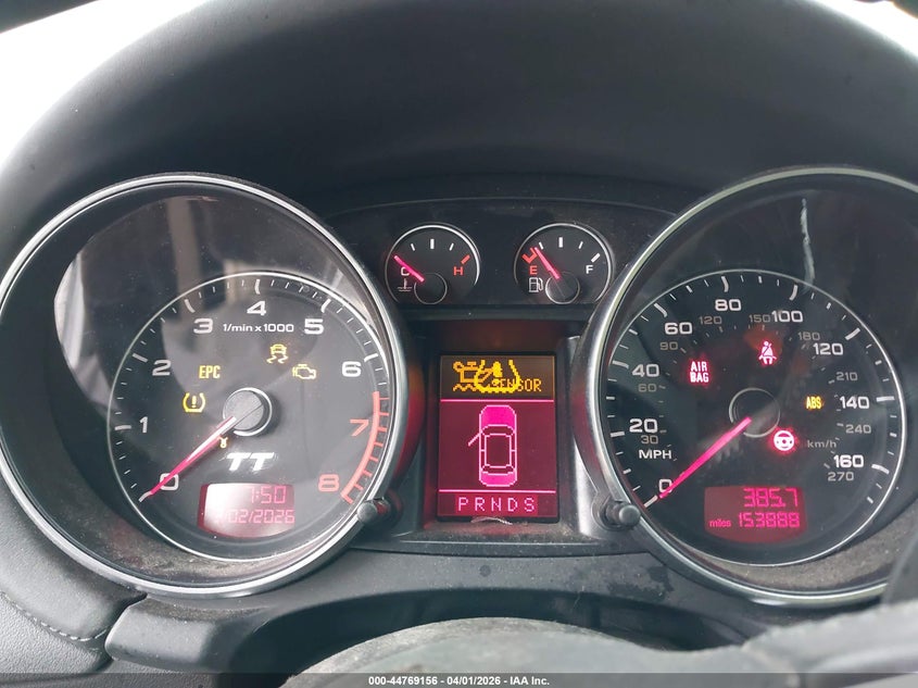 2008 Audi Tt VIN TRUDD38J181002968 IAAI salvage auction — FRONT END, Salvage (Texas), sold $550 on 2026-07-22 (photo 7)