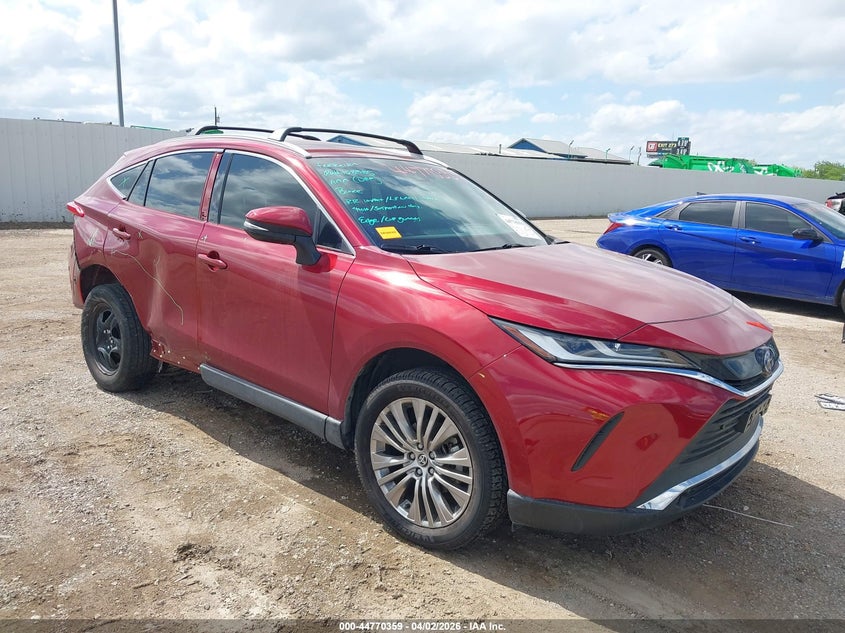 2022 Toyota Venza VIN JTEAAAAH0NJ113584 — IAAI salvage auction photo