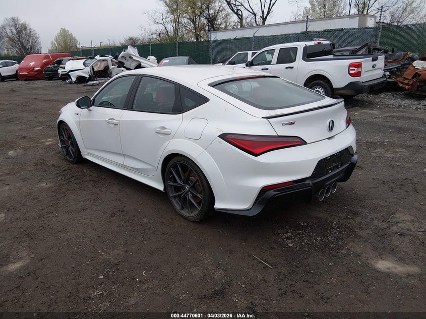 2026 Acura Integra VIN 19UDE5G98TA000168 IAAI salvage auction — THEFT, Salvage (Pennsylvania), sold $24,200 on 2026-07-18 (photo 3)