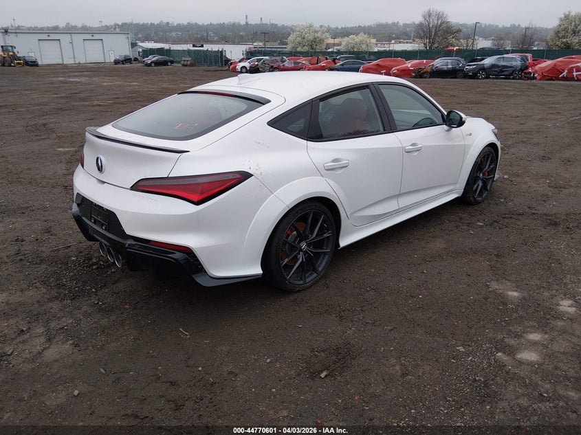2026 Acura Integra VIN 19UDE5G98TA000168 IAAI salvage auction — THEFT, Salvage (Pennsylvania), sold $24,200 on 2026-07-18 (photo 4)