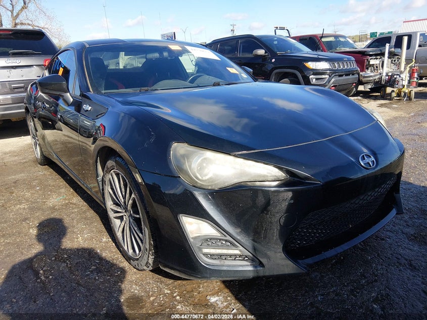 2013 Scion Fr-s VIN JF1ZNAA15D1727999 IAAI salvage auction — LEFT FRONT, Clear (Oklahoma), sold $1,475 on 2026-07-08 (photo 1)