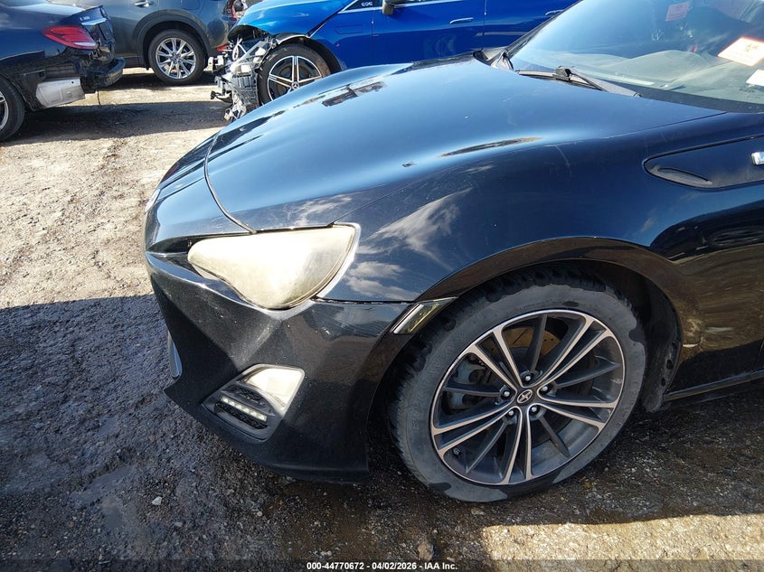 2013 Scion Fr-s VIN JF1ZNAA15D1727999 IAAI salvage auction — LEFT FRONT, Clear (Oklahoma), sold $1,475 on 2026-07-08 (photo 6)