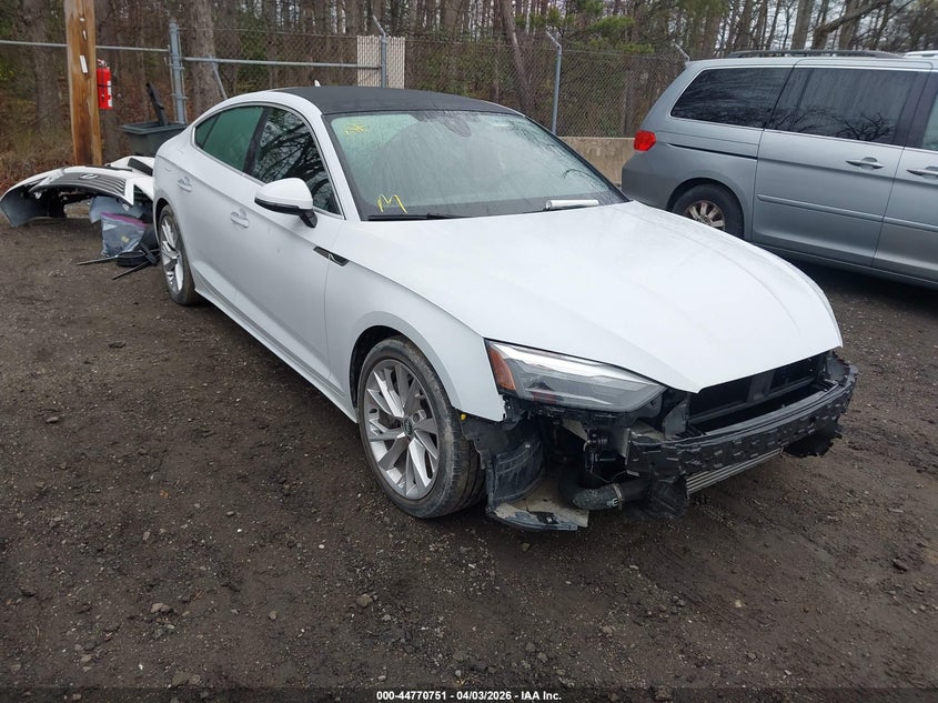 2020 Audi A5 VIN WAUANCF59LA003761 — IAAI salvage auction photo