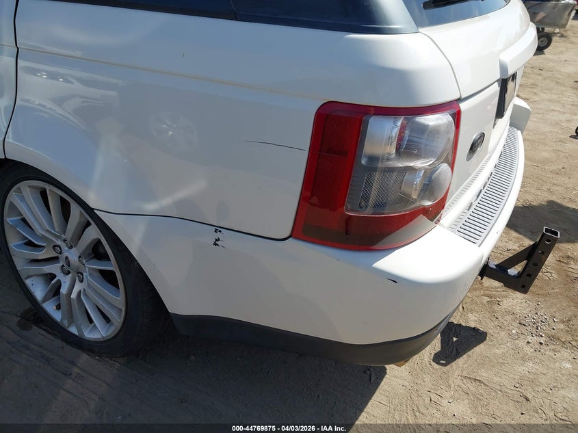 2009 Land rover Range rover sport VIN SALSH23469A203924 IAAI salvage auction — REAR END, Salvage (California), sold $275 on 2026-07-22 (photo 6)