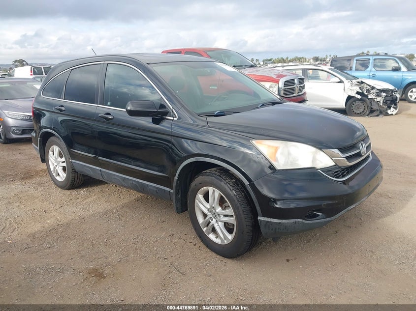 2010 Honda Cr-v VIN JHLRE3H75AC011526 IAAI salvage auction — LEFT FRONT, Salvage (California), sold $3,300 on 2026-07-13 (photo 1)