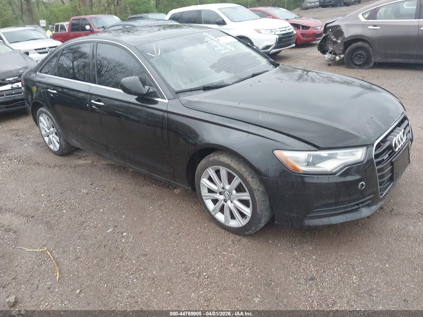 2015 Audi A6 VIN WAUGFAFC9FN009616 IAAI salvage auction — FRONT END, Bill Of Sale (Indiana), sold $375 on 2026-07-22 (photo 1)