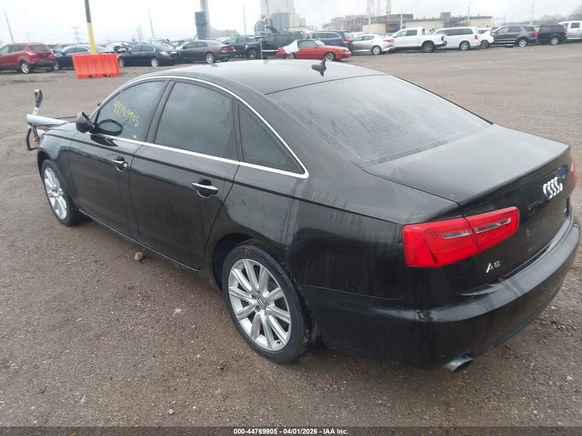2015 Audi A6 VIN WAUGFAFC9FN009616 IAAI salvage auction — FRONT END, Bill Of Sale (Indiana), sold $375 on 2026-07-22 (photo 3)