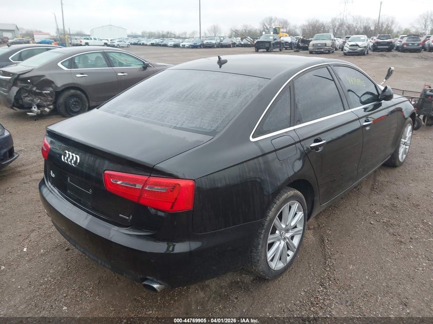 2015 Audi A6 VIN WAUGFAFC9FN009616 IAAI salvage auction — FRONT END, Bill Of Sale (Indiana), sold $375 on 2026-07-22 (photo 4)