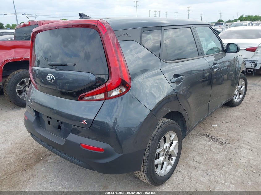 2021 Kia Soul VIN KNDJ23AU8M7754777 IAAI salvage auction — FRONT END, Wait Title, sold $2,500 on 2026-07-13 (photo 4)