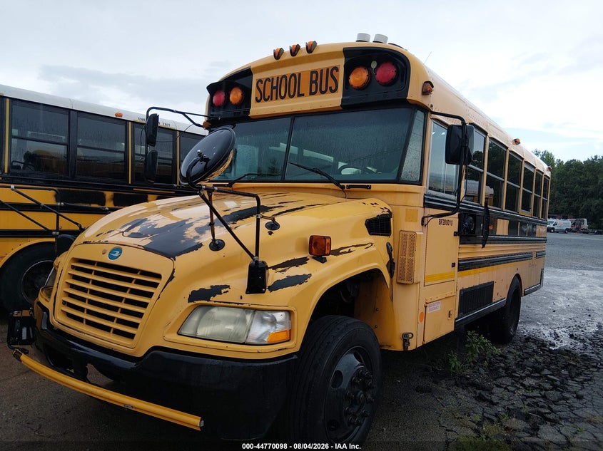 2011 Blue bird School bus / transit bus VIN 1BAKACPH1BF280010 IAAI salvage auction — NORMAL WEAR, Clear (Georgia), sold $825 on 2026-08-26 (photo 2)