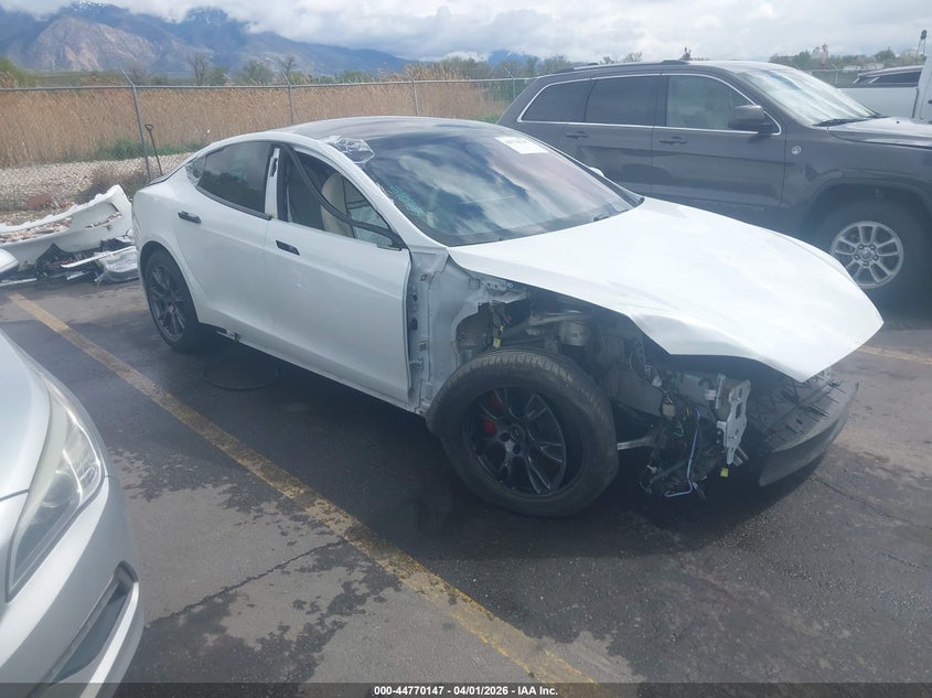 2023 Tesla Model s VIN 5YJSA1E61PF510703 IAAI salvage auction — FRONT END, Wait Title, sold $33,500 on 2026-07-16 (photo 1)