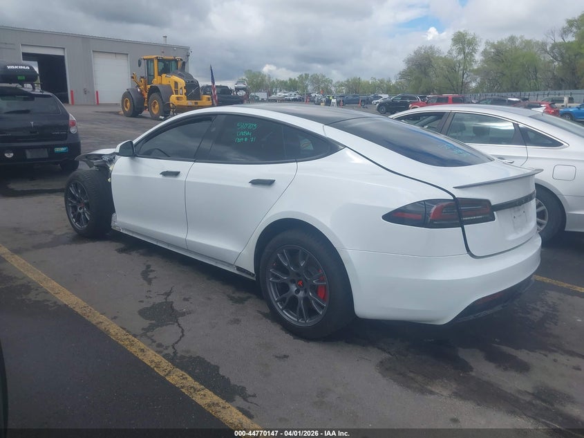 2023 Tesla Model s VIN 5YJSA1E61PF510703 IAAI salvage auction — FRONT END, Wait Title, sold $33,500 on 2026-07-16 (photo 3)