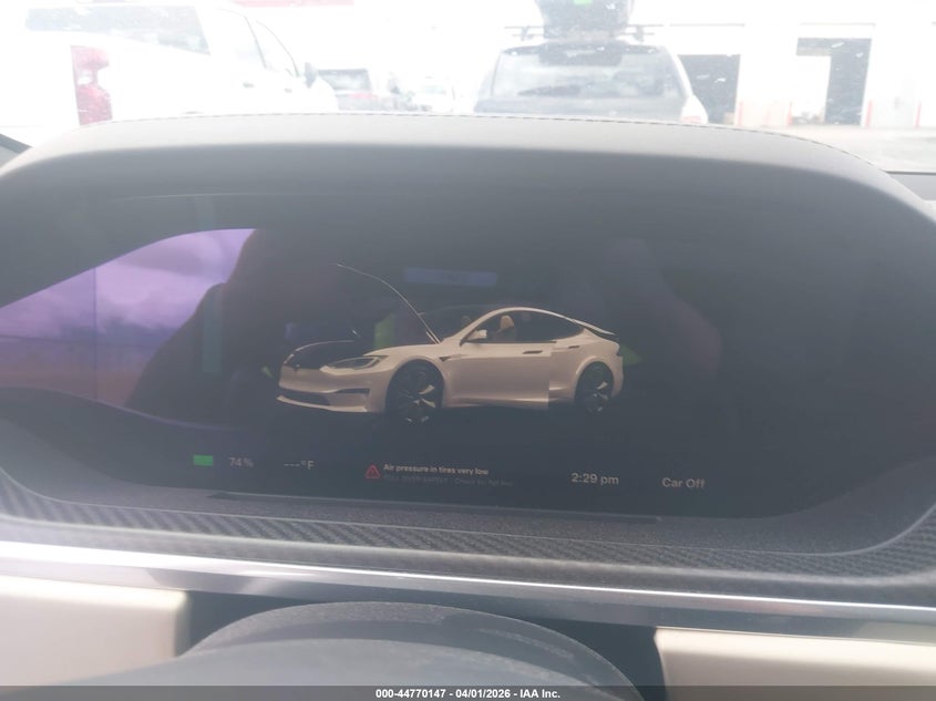 2023 Tesla Model s VIN 5YJSA1E61PF510703 IAAI salvage auction — FRONT END, Wait Title, sold $33,500 on 2026-07-16 (photo 7)