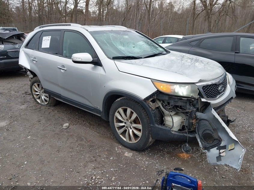 2011 Kia Sorento VIN 5XYKTDA20BG074362 IAAI salvage auction — FRONT END, Mv-907A (New York), sold $25 on 2026-07-28 (photo 1)