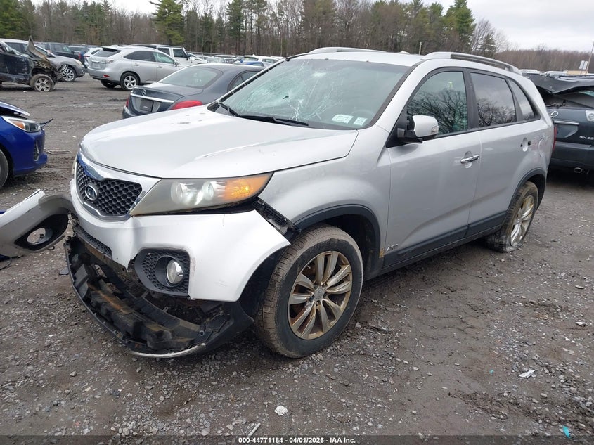2011 Kia Sorento VIN 5XYKTDA20BG074362 IAAI salvage auction — FRONT END, Mv-907A (New York), sold $25 on 2026-07-28 (photo 2)