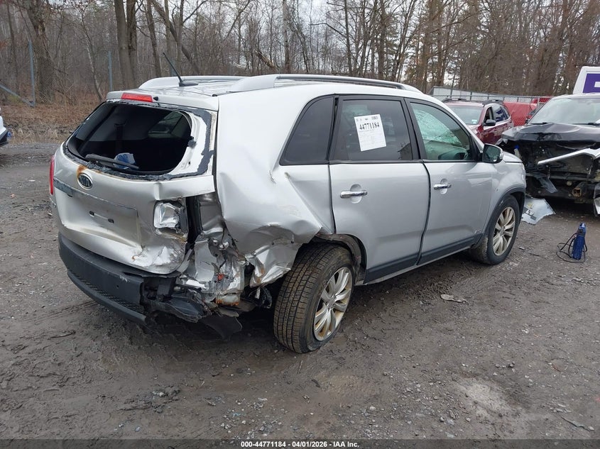 2011 Kia Sorento VIN 5XYKTDA20BG074362 IAAI salvage auction — FRONT END, Mv-907A (New York), sold $25 on 2026-07-28 (photo 4)