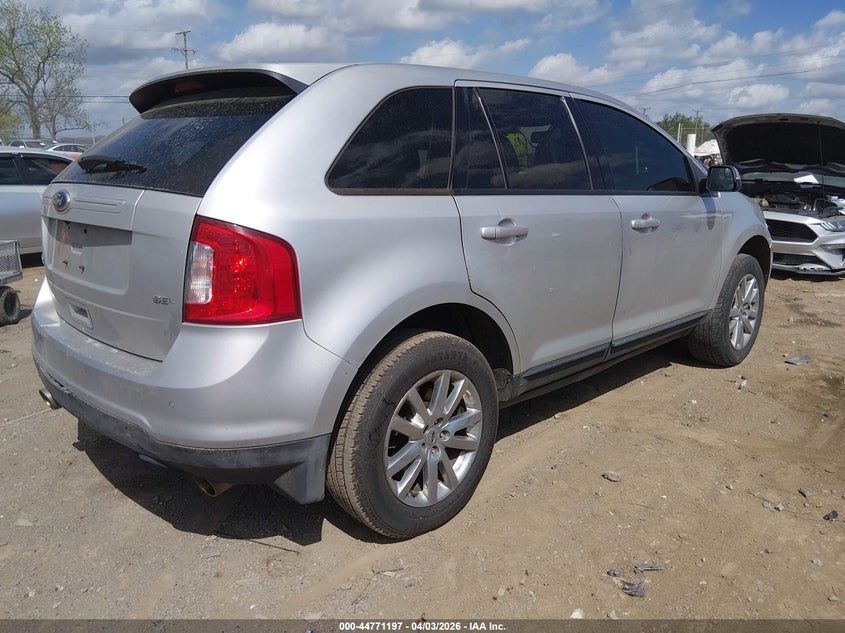 2013 Ford Edge VIN 2FMDK3JC9DBE17770 IAAI salvage auction — LEFT FRONT, Wait Title, sold $700 on 2026-07-05 (photo 4)