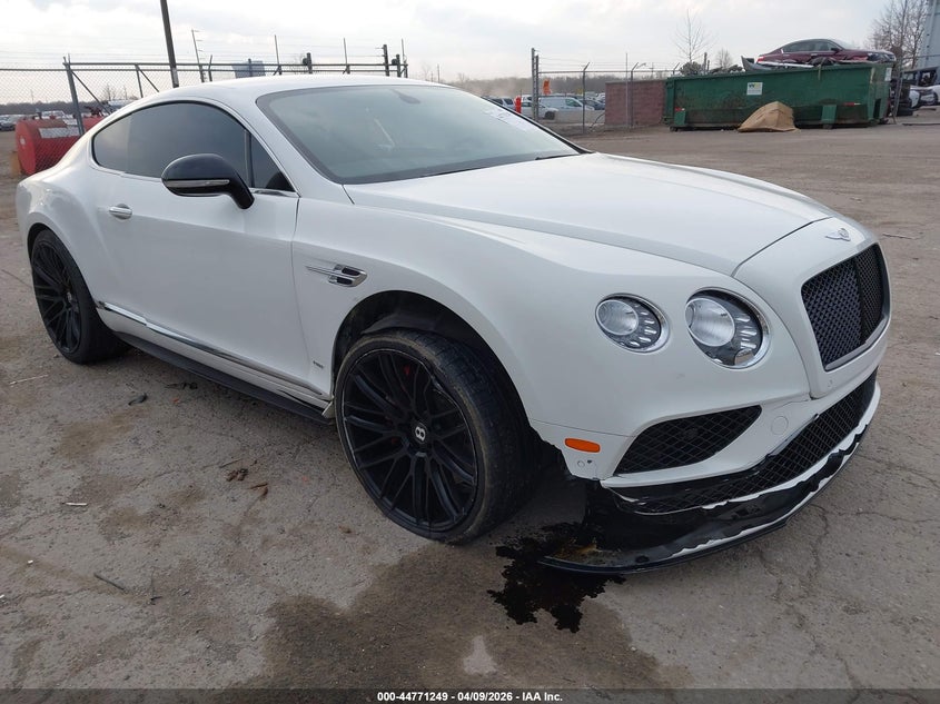 2017 Bentley Continental gt VIN SCBFH7ZA4HC059718 IAAI salvage auction — FRONT END, Salvage Title, sold $24,550 on 2026-09-08 (photo 1)