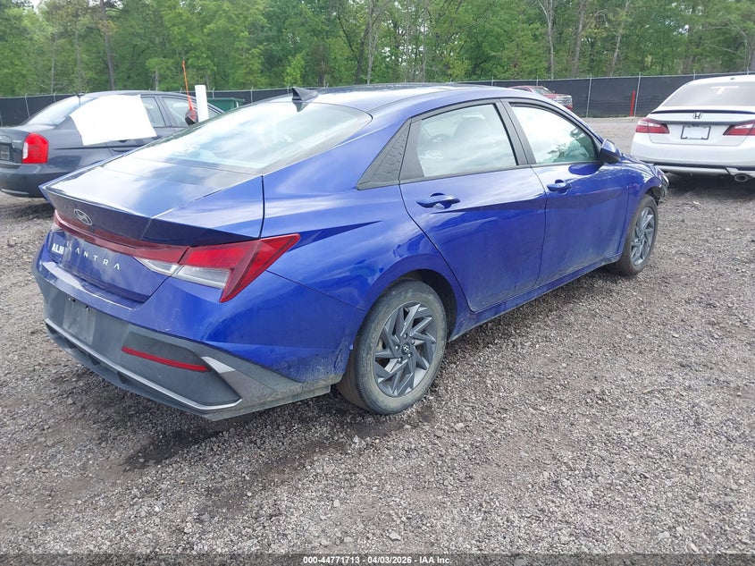 2024 Hyundai Elantra VIN KMHLM4DG3RU681708 IAAI salvage auction — FRONT END, Salvage (South Carolina), sold $2,600 on 2026-07-15 (photo 4)