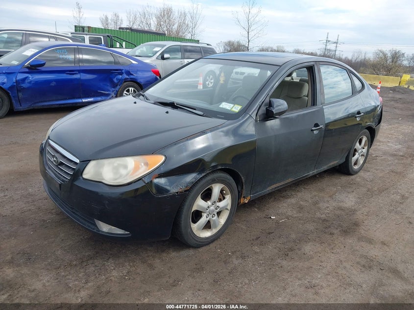 2007 Hyundai Elantra VIN KMHDU46D57U225942 IAAI salvage auction — NORMAL WEAR, Salvage (Texas), sold $425 on 2026-07-28 (photo 2)