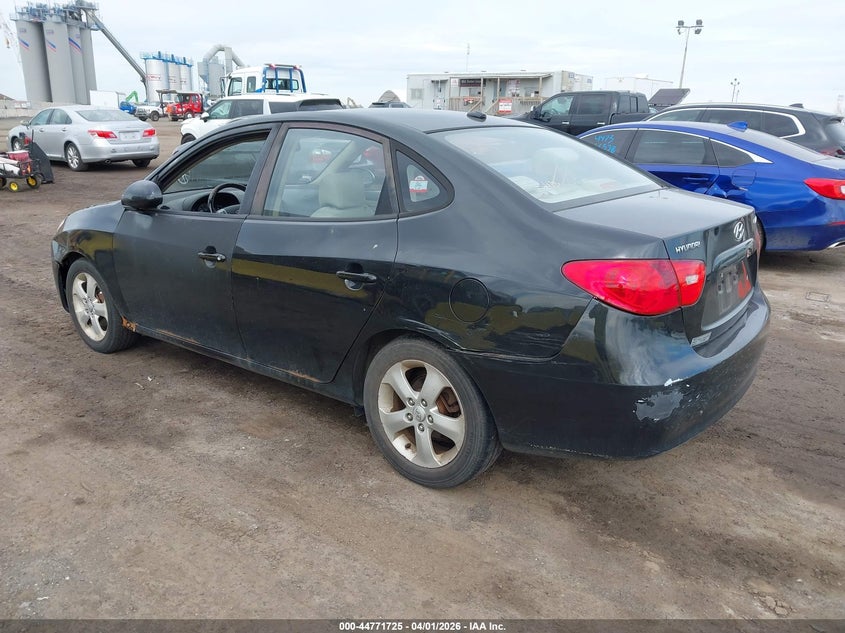 2007 Hyundai Elantra VIN KMHDU46D57U225942 IAAI salvage auction — NORMAL WEAR, Salvage (Texas), sold $425 on 2026-07-28 (photo 3)